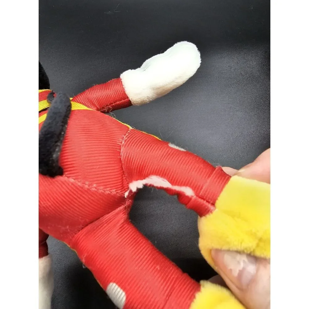 Disney Mickey Mouse Racer‎ And Minnie Mouse Plush Set